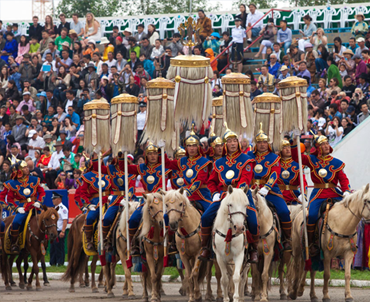 THE NAADAM BY MONGOLS